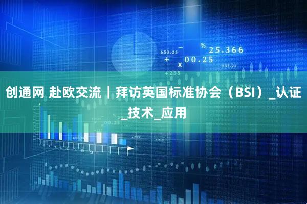 创通网 赴欧交流｜拜访英国标准协会（BSI）_认证_技术_应用